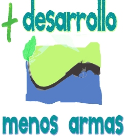 Logo +Desarollo -Armas